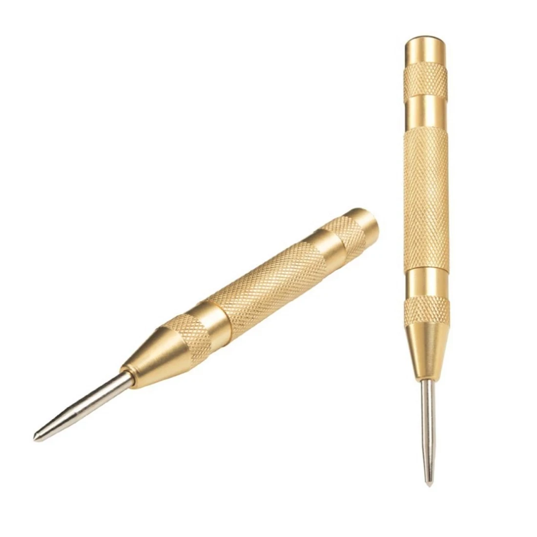 5 Inch Automatic Punching Woodworking Tools Drill Bit Electric Tools Metal Drills Center Pin Punch Spring Loaded Dent Marker