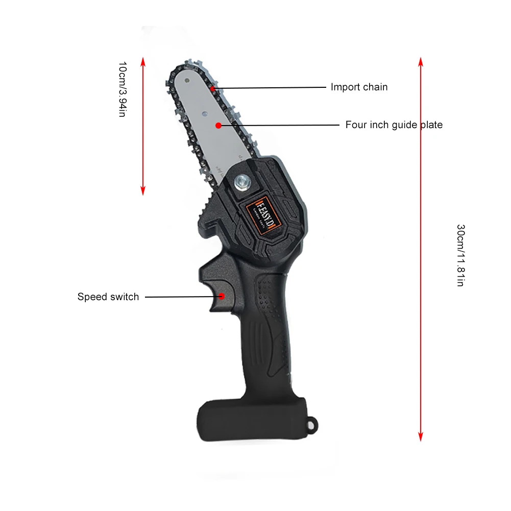 Cargador de batería de 1500 mAh, minibatería de sierra de cadena eléctrica de 24V