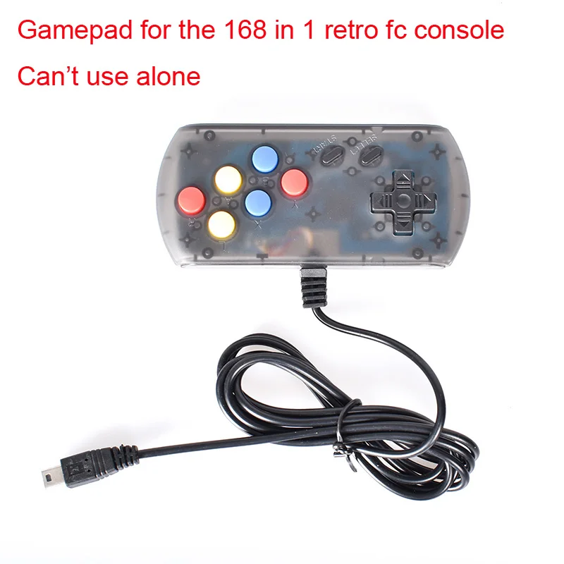 Gamepad Retro FC 168 in 1 Video Game Console Games VS BittBoy Pocketgo Consola Retro Game Mini Handheld Players 8 Bit Classic Gamepad - Цвет: Gamepad