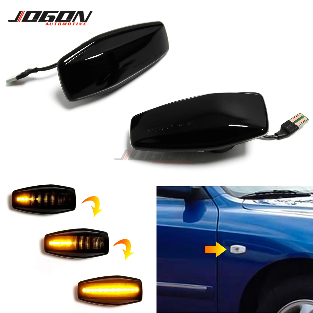 Светильник светодиодный с динамическим сигналом поворота для Hyundai Elantra XD i10 Getz Sonata