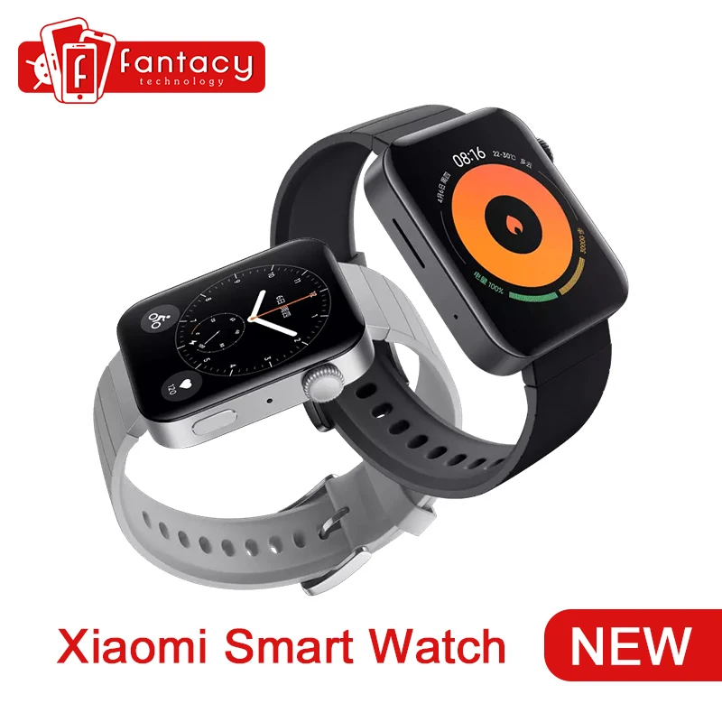  Xiao mi mi Smart Uhr GPS NFC WIFI ESIM Anruf Armband Android Armbanduhr Sport Bluetooth Fitness Her