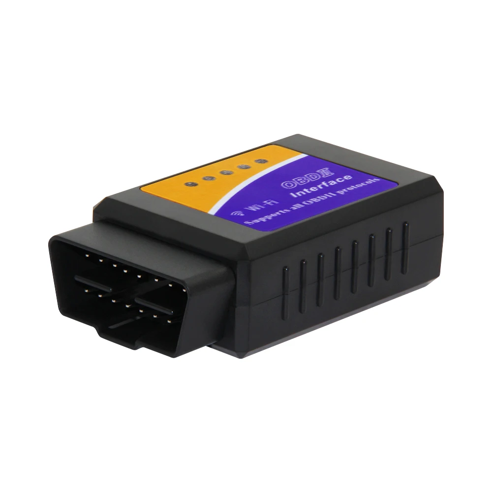 ELM327 WiFi V1.5 PIC18F25K80 чип OBDII диагностический инструмент IPhone/Android ELM 327 wifi Bluetooth V 1,5 автоматический сканер считыватель кода