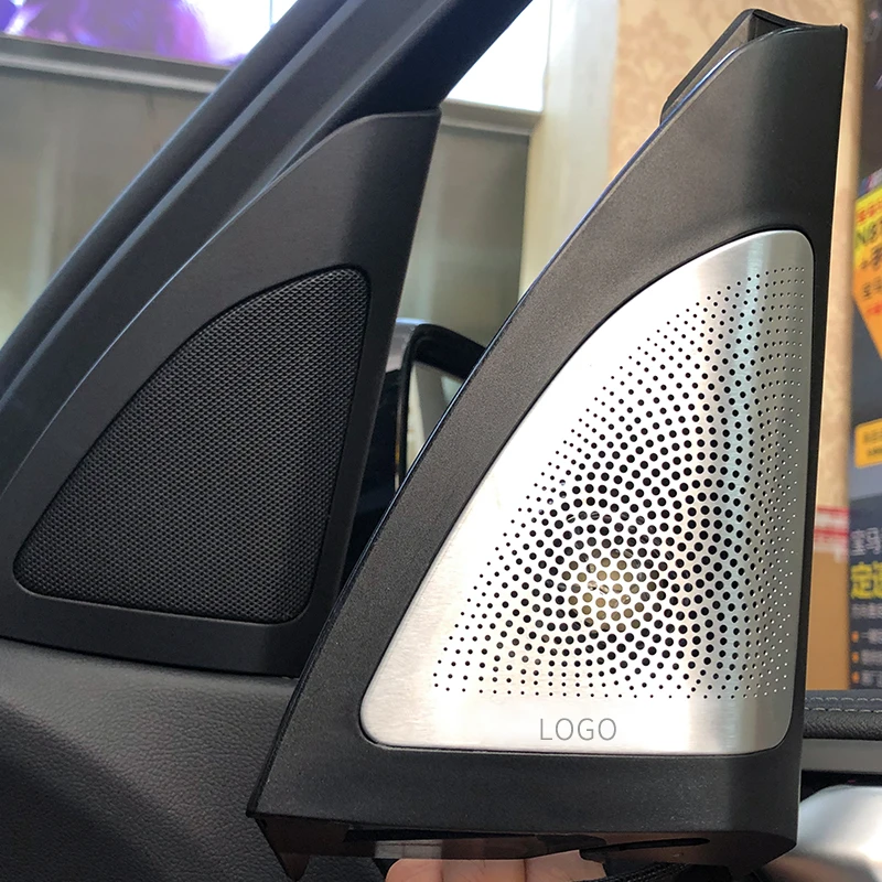 전면 및 후면 문짝 LED 조명, 글로우 트위터 커버, 야광 야간 조명, 트림 스피커, 오디오 BMW G05, X5, G07, X7 시리즈용