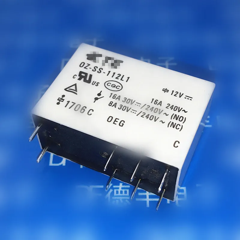 10/peças de lote elefoz oz sor 112l1 12 v dc 16a 8 pinos dip 8 100% ...