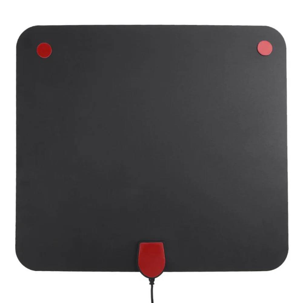 Digital Indoor TV Antenna For Digital TV Indoor 80 Miles HDTV Signal Receiver HD 1080P TV Antenna Booster Antenna Enhancement