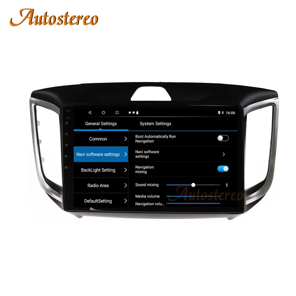Carplay DSP Android 9,0 без dvd-плеера gps навигация для hyundai ix25- головное устройство Авто Радио мультимедийный плеер