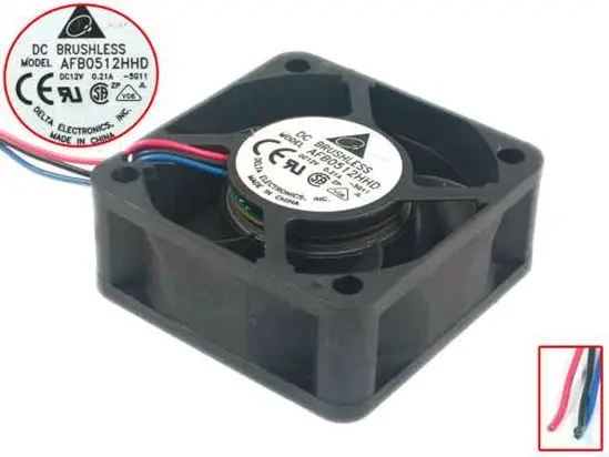

Вентилятор охлаждения сервера Delta Electronics AFB0512HHD 5G11 DC 12 В 0,21 а 50x50x20 мм
