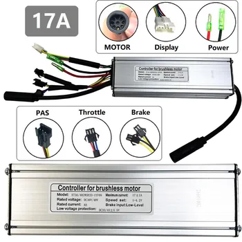 

36V 48V 350W 250W Ebike Controller KT Controller 6 Mosfet 14A ZWS For KT Systerm Multifunction Controller Replacement