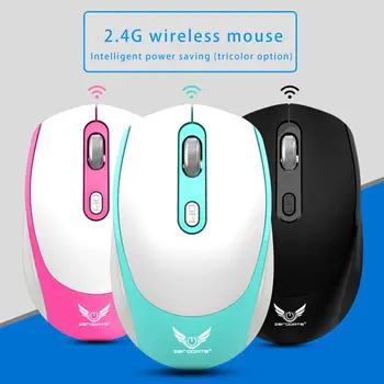 

2.4GHz Portable Wireless Ergonomic Mute Mouse Notebook Pc Usb Mouse Cordless Power-Saving Computer Laptop Mouse