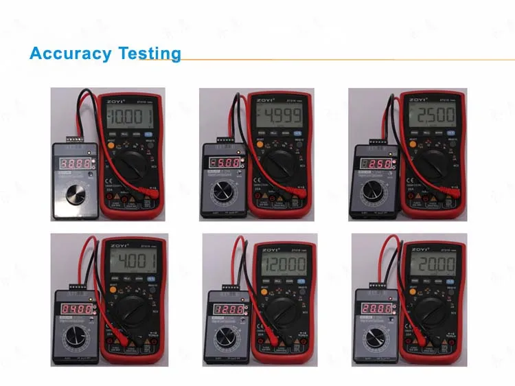 LB02G 4-20mA 0-10V signal generator accuracy testing