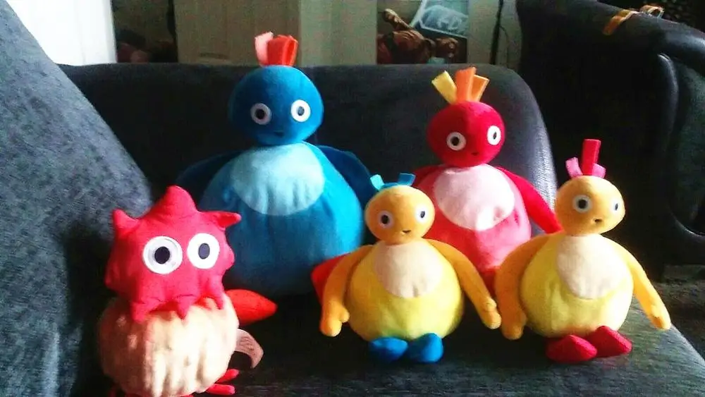Twirlywoos Chickedy цыпленок Peekaboo плюшевая кукла, набор игрушек из 4 без Peekaboo плюшевая кукла в подарок
