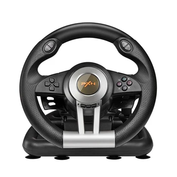 

PXN V3II Racing Game Steering Wheel 180° Degree USB Vibration Dual Motor Foldable Pedal For PC /PS3 /PS4 /Xbox -One /Switch