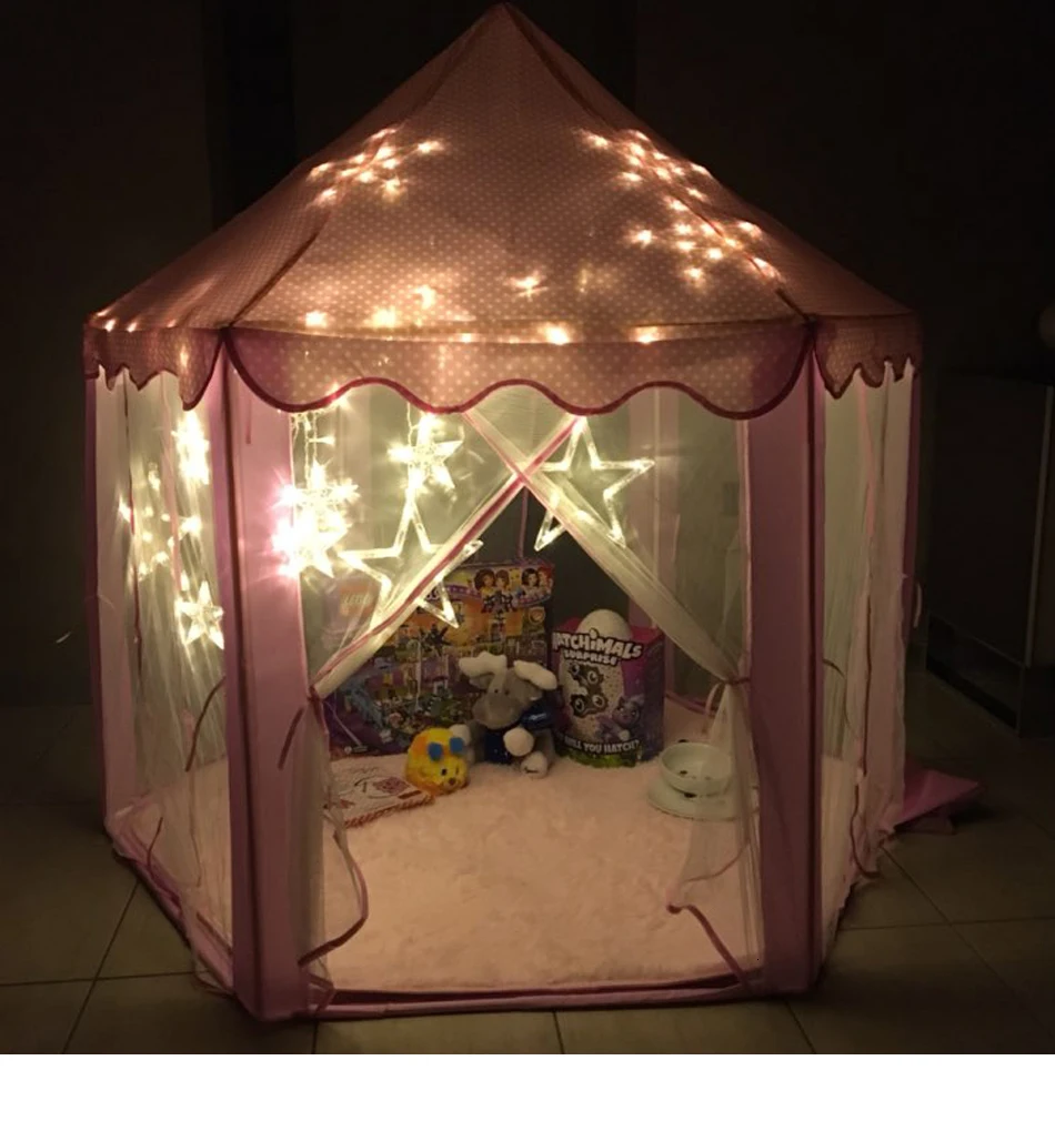 Детская палатка портативная складная детская палатка Мяч Игровой домик замок игрушка вигвама Рождественский подарок декорация палатка в виде вигвама для мероприятий