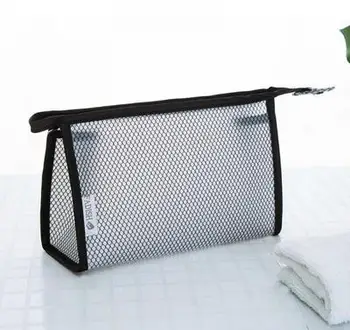 

Transparent Clip Net EVA Travel Portable Toilet Bag Waterproof Men And Women Cosmetics Storage Cosmetic Bag