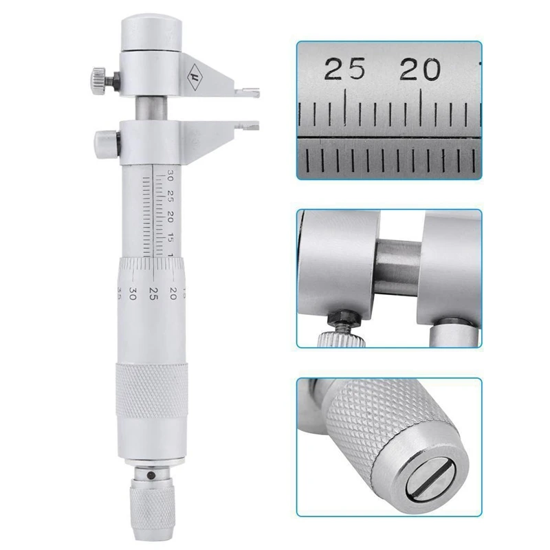 EASY-5-30Mm Микрометры внутреннего диаметра сантиметр карты измерительные инструменты спиральные Микрометры измерительные инструменты
