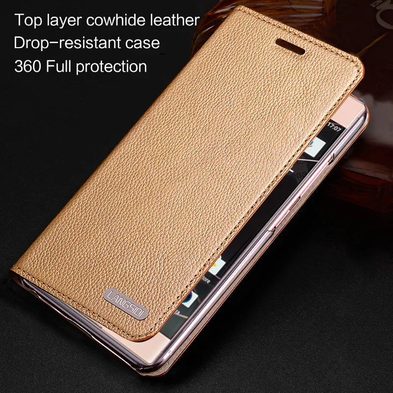 

Cowhide Flip Case For Sony Xperia Z2 Z3 Z4 Z5 X XZ1 XZ2 XZ3 XZ4 Compact XA XA1 XA2 ultra XZ Premium for xperia 5 8 10 plus Cover