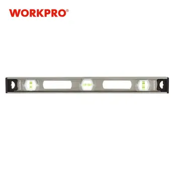 

WORKPRO 24" Aluminum I-Beam Level Spirit Level Bubble Level 3 high visible vials Level