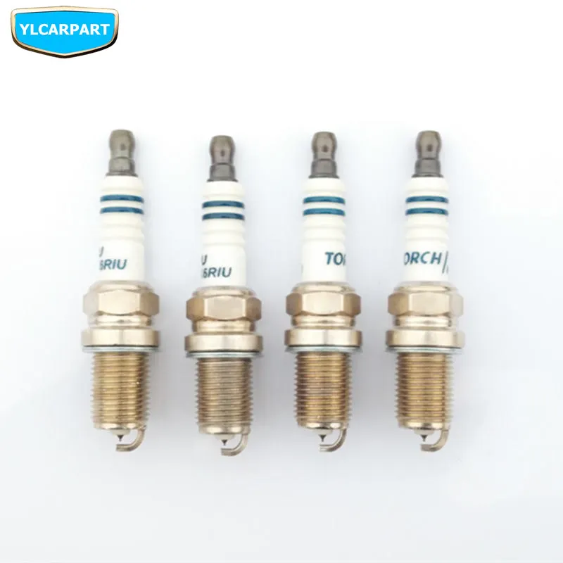Для Geely GC5, Geely515, SC5 HB, хэтчбек, автомобильный Иридиевый свечи зажигания, 4 шт./партия