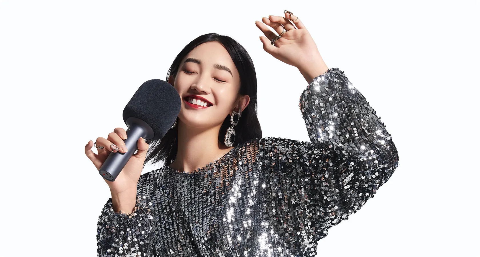 Orignal Xiaomi MIJIA K-song Microphone KTV-level Stereo Sound Effect|Can Double Duet 9 Kinds Of Interesting Sound Effects Newest2022 Original Xiaomi MIJIA K-song Microphone KTV-level Stereo Sound Effect|Can Double Duet 9 Kinds Of Interesting Sound Effects