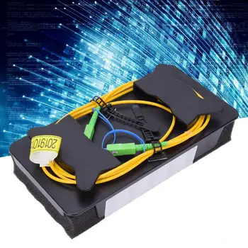 

OTDR Launch Cable Fiber Optic OTDR Launch Cable Box SC/APC-SC/APC OTDR Fiber Ring Single Mode 500M