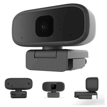 

Buit-in Microphone USB CMOS Noise Canceling Rotatable Home Office Gift Desktop Live Broadcast Full HD Webcam Computer Accesories