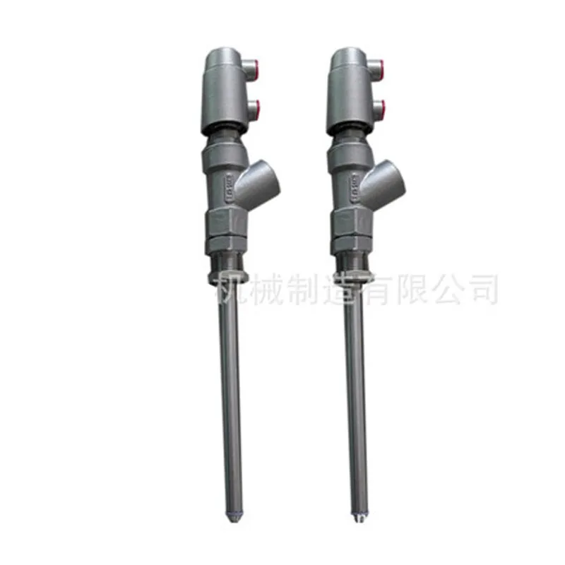 

Stainless Steel Dn15-27 Long Filling Nozzle Custom Double Acting Free PTFE Seal