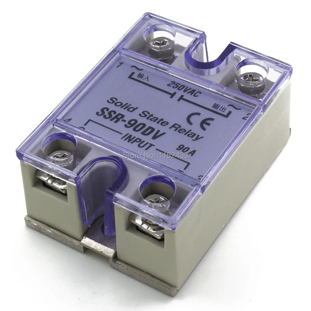 SSR-90DV 90A твердотельный регулятор напряжения 90DV SSR специально для регулятора напряжения SCR