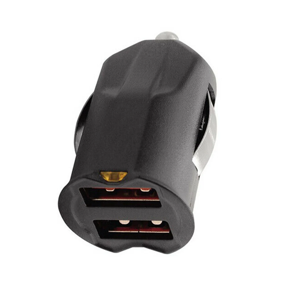 USB зарядное устройство s 2.1A Мини двойной USB мобильный телефон автомобильное зарядное устройство прикуриватель адаптер питания для samsung xiaomi планшет зарядное устройство