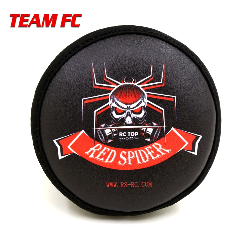 RC Car Decoration PU Leather Spare Tire Cover for 1/10 RC Crawler