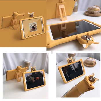 

Silicone Case for iPad mini 4 7.9 inch Kids Friendly Car Shockproof Washable Stand Tablet Case for iPad mini 4