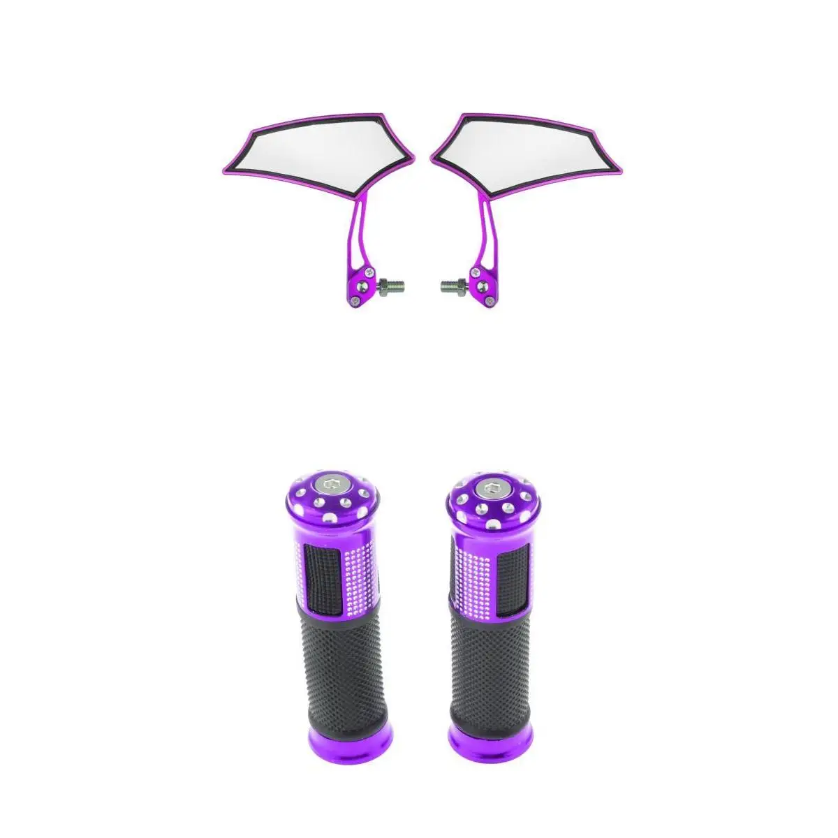 7/8 ''22 мм Бар рукоятка и зеркало заднего вида для велосипед для еды по бездорожью