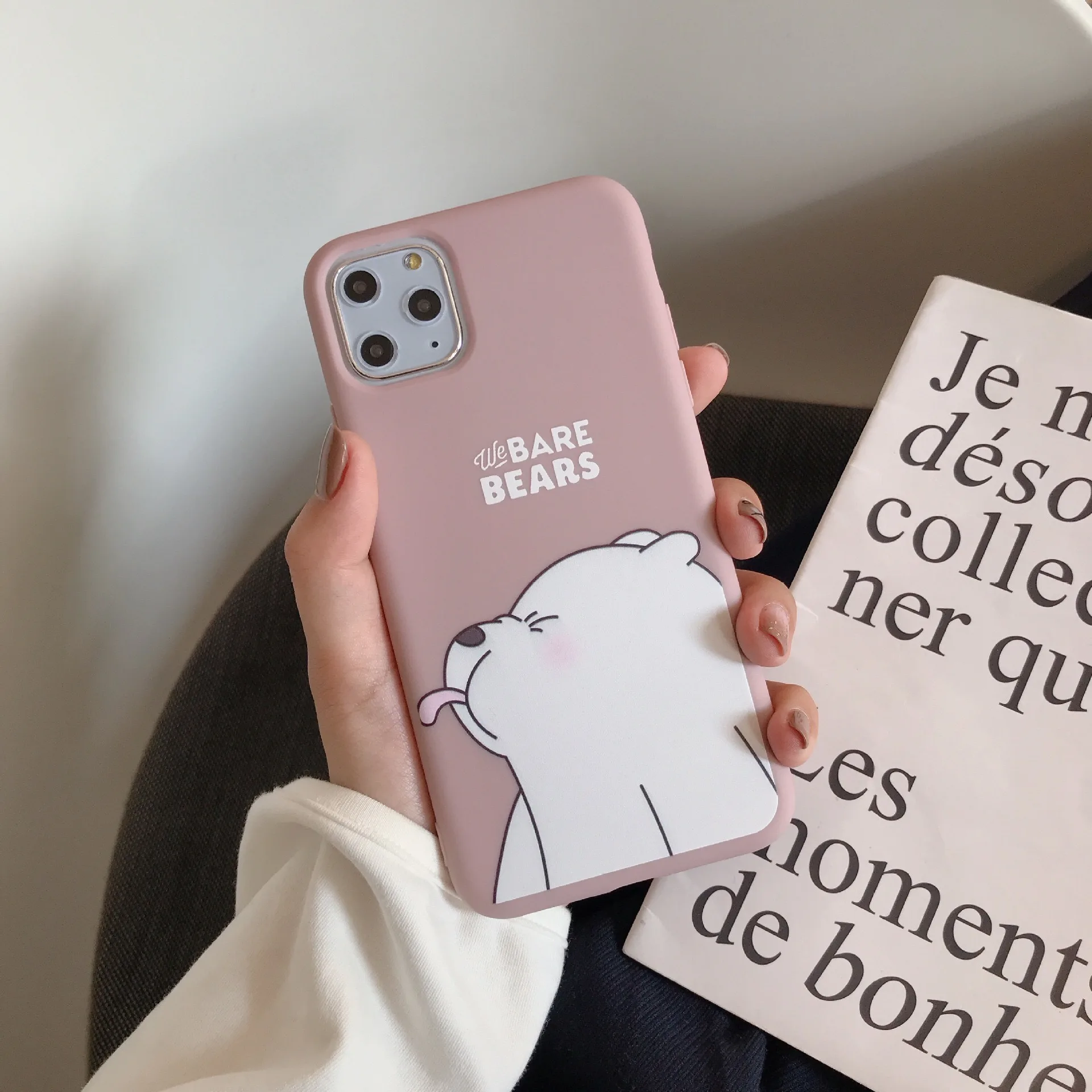 Чехол для телефона из мягкого ТПУ с мультяшным милым медведем для 6S 6 7 8  Plus 11 Pro XS Max XR X для 12 12Mini 12 Pro Max | AliExpress