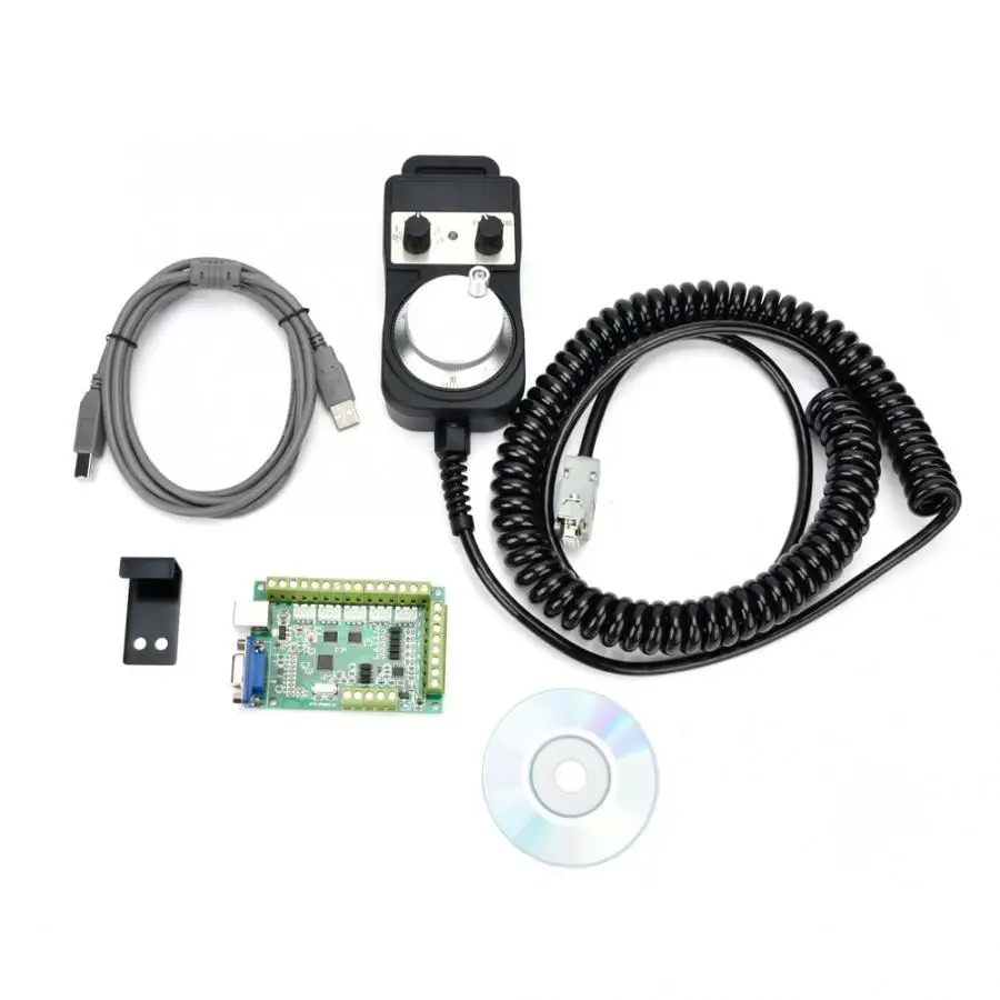 5 Axle MACH3 интерфейсная плата USB CNC карта управления движением+ без остановки маховик цифровой шаговый драйвер