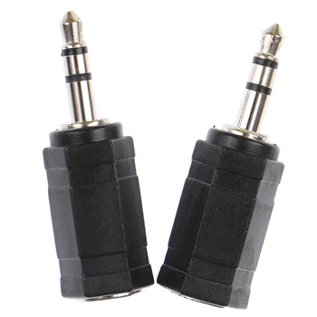 

2pcs New 3.5mm Male To 2.5mm Female 3.5 To 2.5 Stereo Jack Audio PC Phone Headphone Earphone Converter Adapter Cable Plug