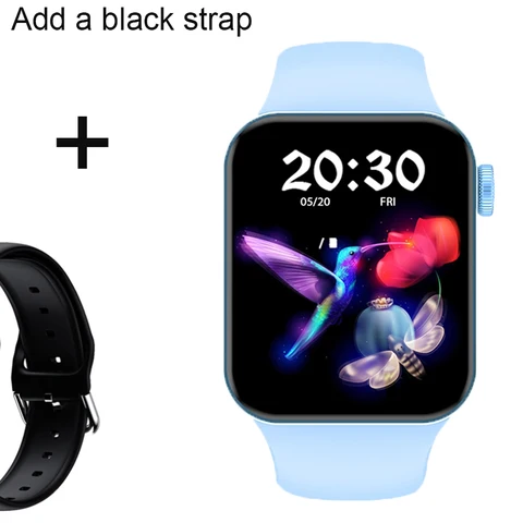 IWO Series 7 Smartwatch Smart Watch Body Temperature 44 MM Waterproof Smart Watches Men Women Gift For Android IOS +Box