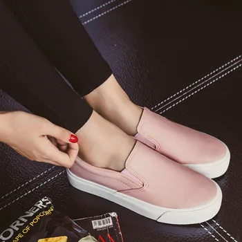 

Women PU Leather Vulcanized Shoes woman Female Sneakers Fashion 2020 New Platform Woman Shoes Walking Footwear tenis feminino