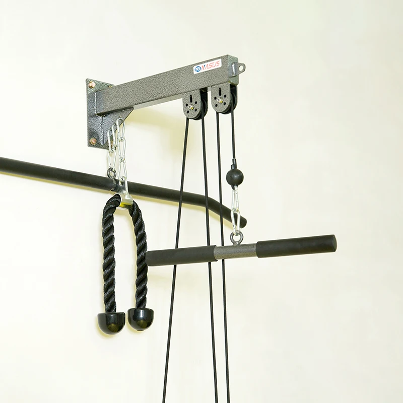 Diy Home Gym Pulley System Diy Cable Gym Set Home Made Cable