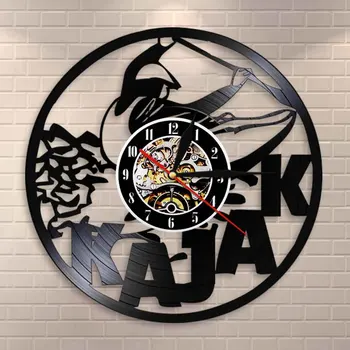 

Kayak Kajak Wall Art Water Sports Explore Kayak Wall Clock Kajak Paddler Kayaking Vintage Vinyl Record Wall Clock Kayakers Gift