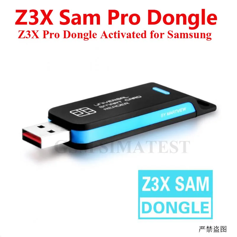100% оригинальный Z3X Sam Pro ключ флэш-памяти чтения/записи/читает код сети/IMEI ремонт |