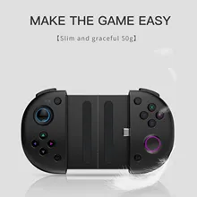 N1 tipo-c controlador de jogo móvel clicável gamepad analógico joystick com tipo-c porto de carregamento rápido para huawei honra telefone android