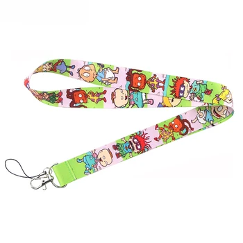 

O421 Cartoon Anime Lanyards ID Badge Holder ID Card Pass Mobile Phone Straps Badge Rope Chain Necklace