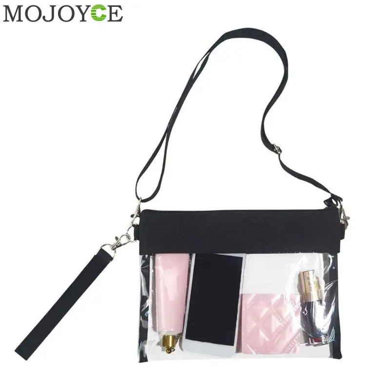 Прозрачные ПВХ сумки через плечо прозрачные TotesWomen Повседневная сумка-мессенджер клатч Сумочка для телефона