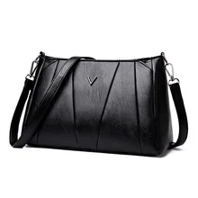 Модная сумка новая стильная сумка универсальная повседневная женская сумка Мягкий кожаный рюкзак поколение жира