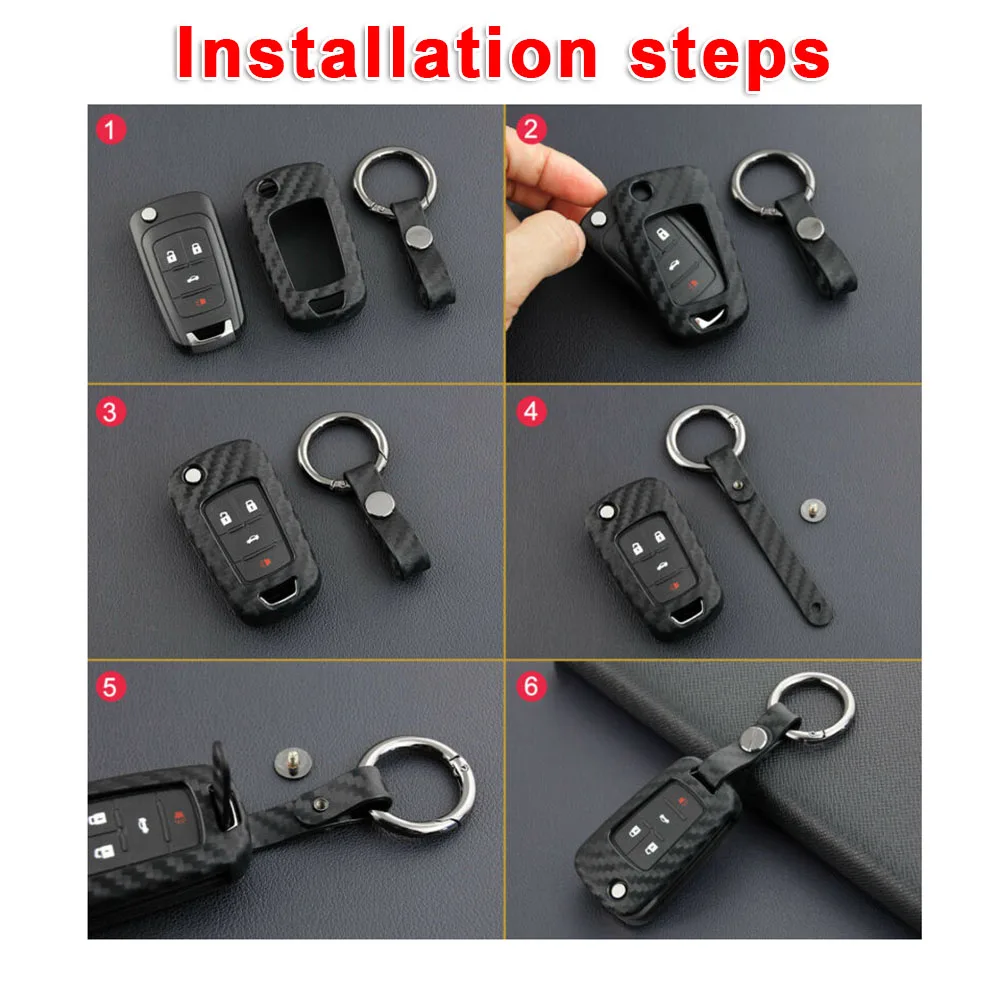 

Car Key Case Protective Cover Fob Shell Supplies For Chevrolet Camaro 2010-2015