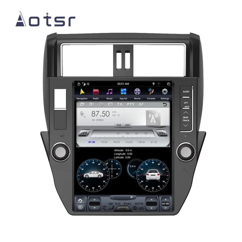 Top Android 8 Tesla style Car No DVD Player GPS Navigation For TOYOTA Land Cruiser Prado 150 2010-2013 headunit multimedia radio IPS 3 Top Android 8 Tesla style Car No DVD Player GPS Navigation For TOYOTA Land Cruiser Prado 150 2010-2013 headunit multimedia radio IPS 3