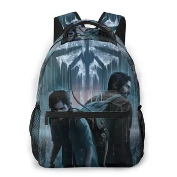 

The Last Of Us Ellie And Joel Cute Knapsack for Men Women The Last of Us Books Backpack Female School 2020