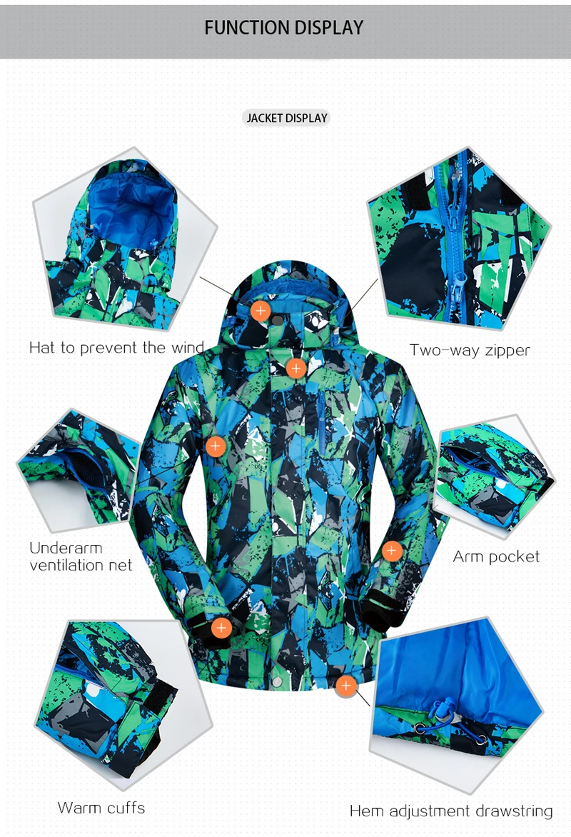 Толстовка с капюшоном, зимний комбинезон, Мужская водонепроницаемая верхняя одежда, комбинезоны, высокое качество, лыжный костюм, мужской комплект, теплая зимняя одежда для катания на лыжах, Прямая поставка