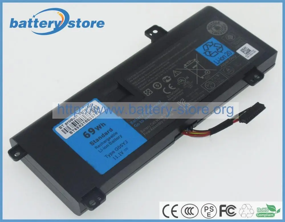 Оригинальные аккумуляторы для ноутбуков Alienware M14x R3 R4 14D 1528 ALW14D 4728 P39G 5528 11 1 В 6