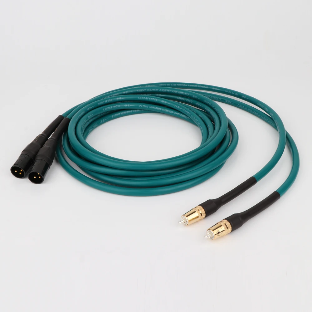 Fidelidade Cardas Rca para Xlr Fêmea Equilibrada Plugue Cabo de Áudio Cardas Cruz Áudio Amplificador cd Dvd Player Rca Cabo de Interconexão Alta - Image 5