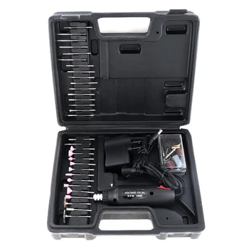 

New 60Pcs/Set 110 / 220V Mini Rechargeable Electric Grinder With Various Wheelhead And Steel Wire Brush For Polishing Us Plug